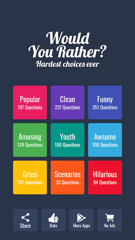 Would you rather? - Hardest Choice Game for Party APK for Android Download