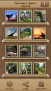Dinosaurier Puzzle Spiele screenshot 0