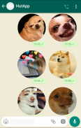 Mejor Stickers de perros WhatsApp WAStickerApps screenshot 5