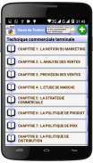 Cours de Technique Commerciale screenshot 0