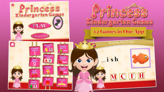 Princess Kindergarten Spiele screenshot 0