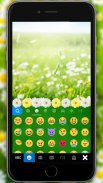 Sunlight Summer Grass Keyboard Background screenshot 0