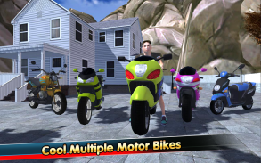 Mountain Climb Moto World screenshot 3