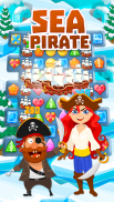 Sea Pirate: Pirata Mar Match-3 screenshot 0