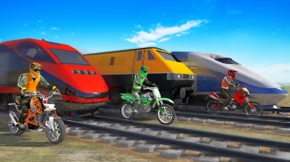 Bike vs. Train – Top Speed Tra screenshot 1