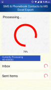 Save Phonebook & SMS to Excel screenshot 4