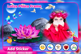 Lotus Photo Frame screenshot 1