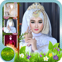 Hijab Wedding Camera Icon