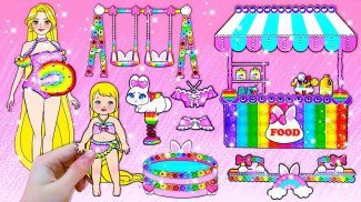 Chibi Dolls Dress Up Makeover screenshot 1