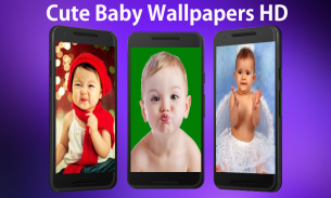 Cute Baby Wallpapers HD screenshot 0