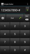 Simple Dialler screenshot 0