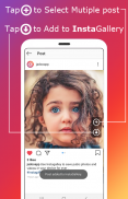 InstaGallery:Save Instagram Photos Videos Profiles screenshot 0