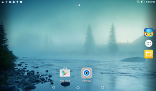 Foggy Stream Live Wallpaper screenshot 0