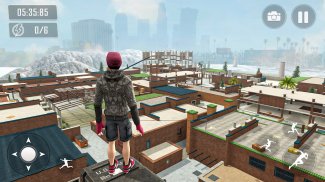 Going Up Parkour Game: Rooftop screenshot 0