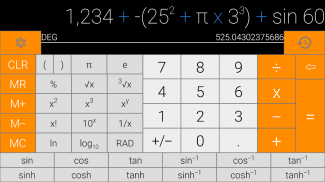 Kalkulator screenshot 4