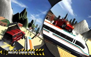 Train vs Prado Racing 3D screenshot 3