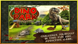 Free New Hidden Object Games Free New Dino Park screenshot 0