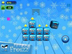 神奇无限墙：骰子方块滚动游戏 screenshot 1