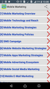 Guide to Mobile Marketing screenshot 0