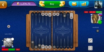 Backgammon LiveGames online screenshot 2