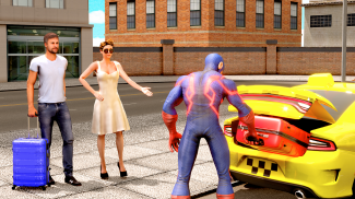 Super Hero Taxi Cab Driver 2021 screenshot 1