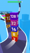 Merge Road Cube 2048 screenshot 7