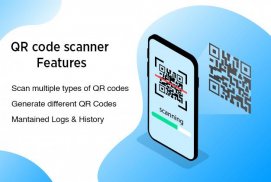 Qr Code Scanner and Barcode Scanner & qr Generator screenshot 1