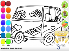 coches para colorear libro screenshot 9