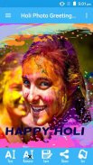 Holi Photo Frame screenshot 1