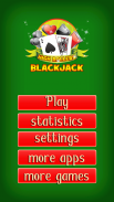 Yüksek makaralar 21 blackjack screenshot 0