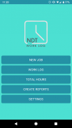 NDT Work Log screenshot 4