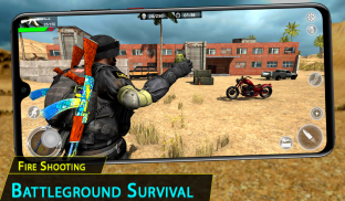 Fire Battleground Survival Shooting Squad Games screenshot 7