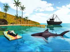 Wütend Hai 3D Simulator Spiel screenshot 6