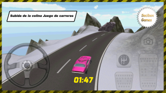 Coche rosa juego screenshot 2