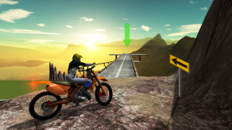 Moto Rider Hill Stunts screenshot 0