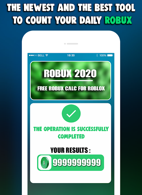 Robux 2020 Free Robux Pro Calc For Robloxs 1 0 Telecharger Apk Android Aptoide - coment avoir des robux gratuit