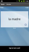 Learn Italian Flashcards screenshot 1