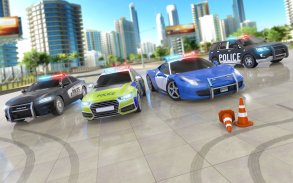 Police Car Parking School Game screenshot 0