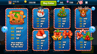 Xmas Slot Machine Vegas Casino screenshot 0