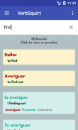 VerbSquirt Spanish Verbs screenshot 3