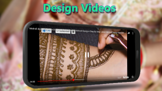 Latest Mehndi designs - Henna tattoo design screenshot 3