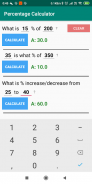 Percentage Calculator screenshot 1