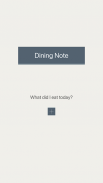 Dining Note - Simple Diet Diary screenshot 0