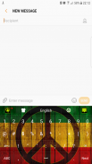 Peace Reggae Keyboard ☮️ screenshot 0