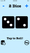 Dice Roll! Dice Roller App screenshot 1