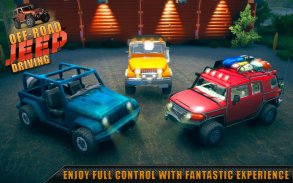 Lái xe và đua xe Jeep offroad screenshot 1