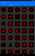 Black and Red Icon Pack v3.3 (Free) screenshot 15