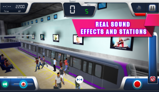Поезд метро Тренажер screenshot 11