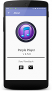Purple Player: Music Player App screenshot 5