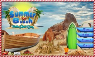 Summer Beach New Hidden Object screenshot 1